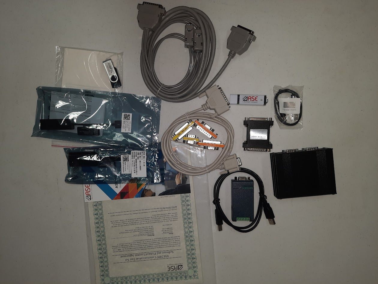 Kit de conversores de protocolo y cables de comunicacion industrial para integracion de equipos