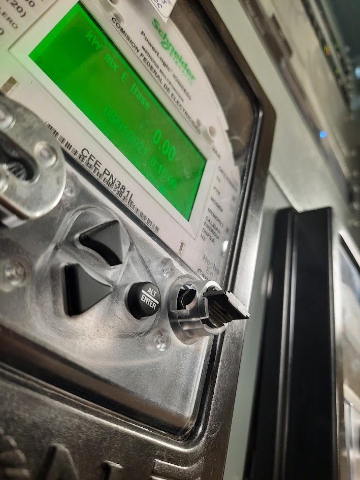 Medidor multifunción ION Schneider Electric para medición fiscal CFE de SEPAC